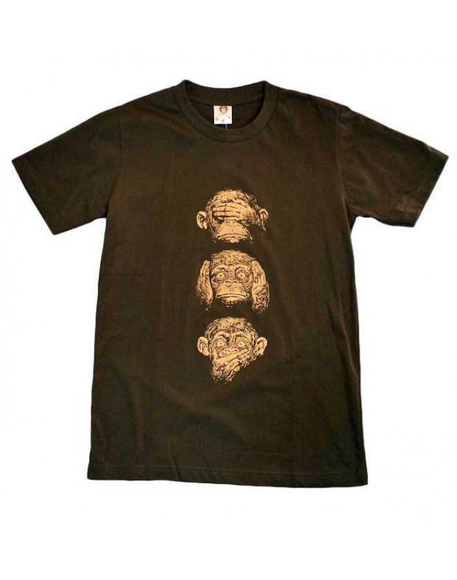 t-shirt rocky μαϊμούδες 3 senses